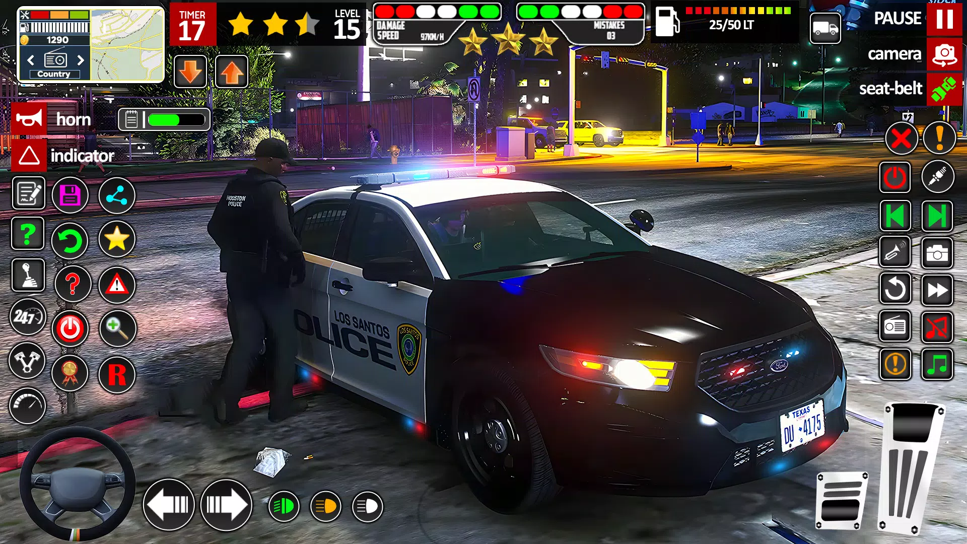 Car Chase Game Cop Simulator Скриншот 0