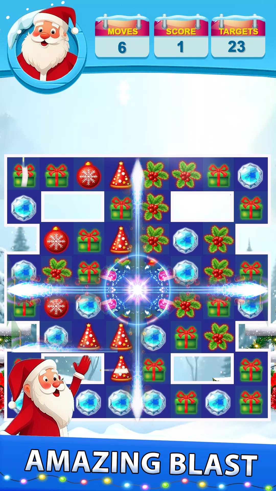 Schermata Santa Match Adventure 0