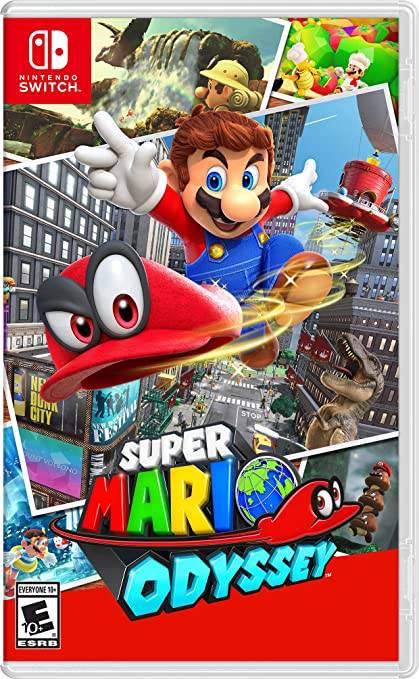 超級Mario Odyssey Box Art