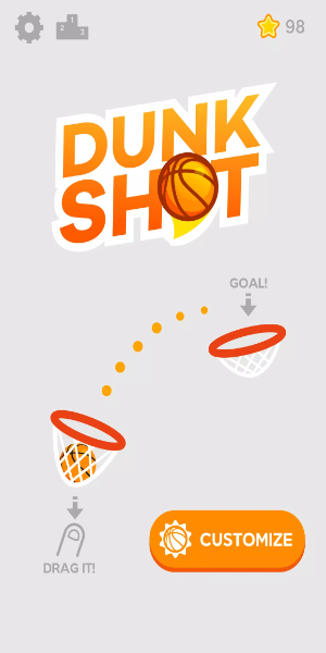 Dunk Shot ภาพหน้าจอ 0