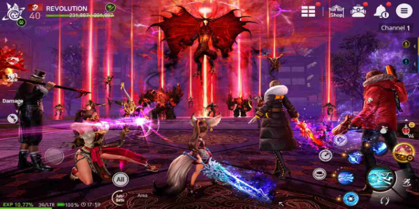 Blade & Soul Revolution ภาพหน้าจอ 0