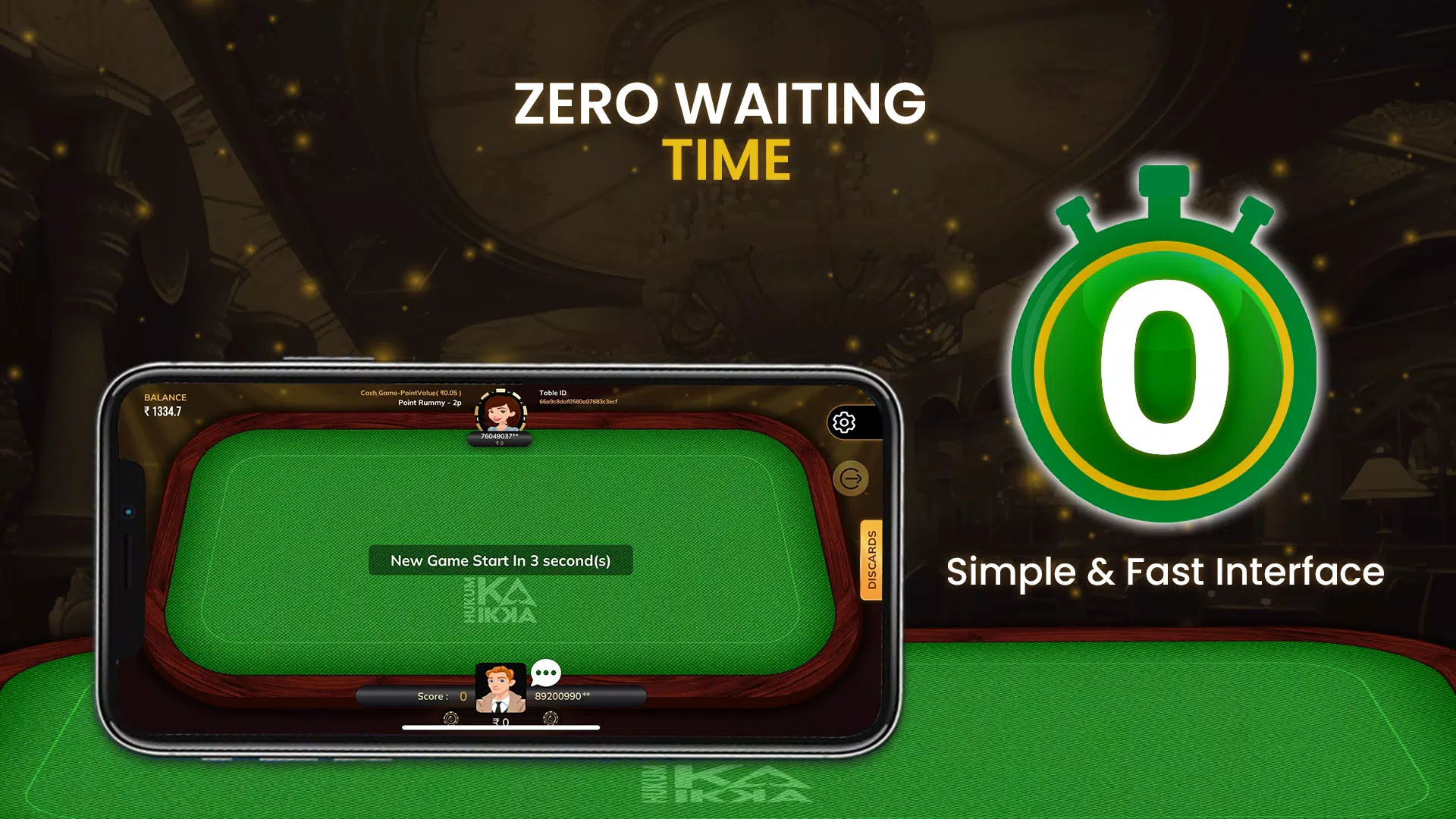 HukumKaIkka Rummy Game Captura de tela 1