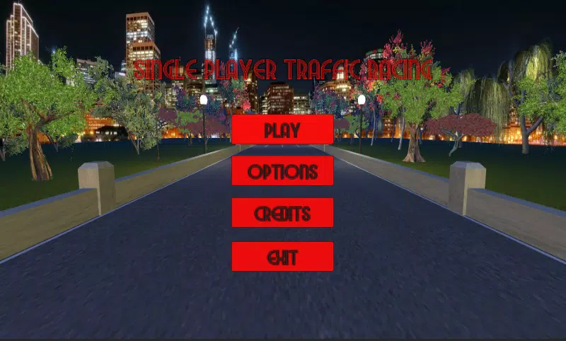 Single Player Traffic Racing 스크린샷 0