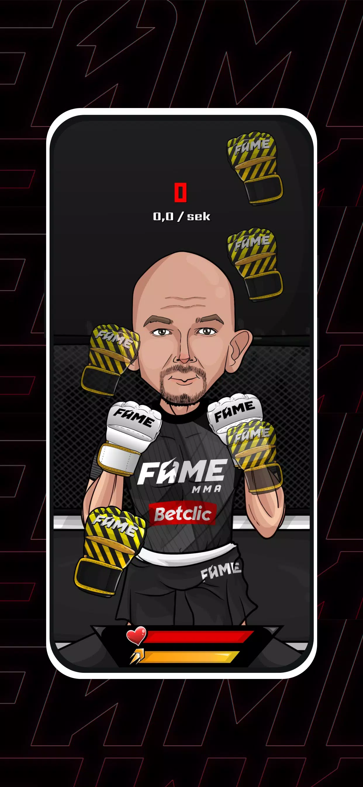 FAME MMA APP Captura de pantalla 3
