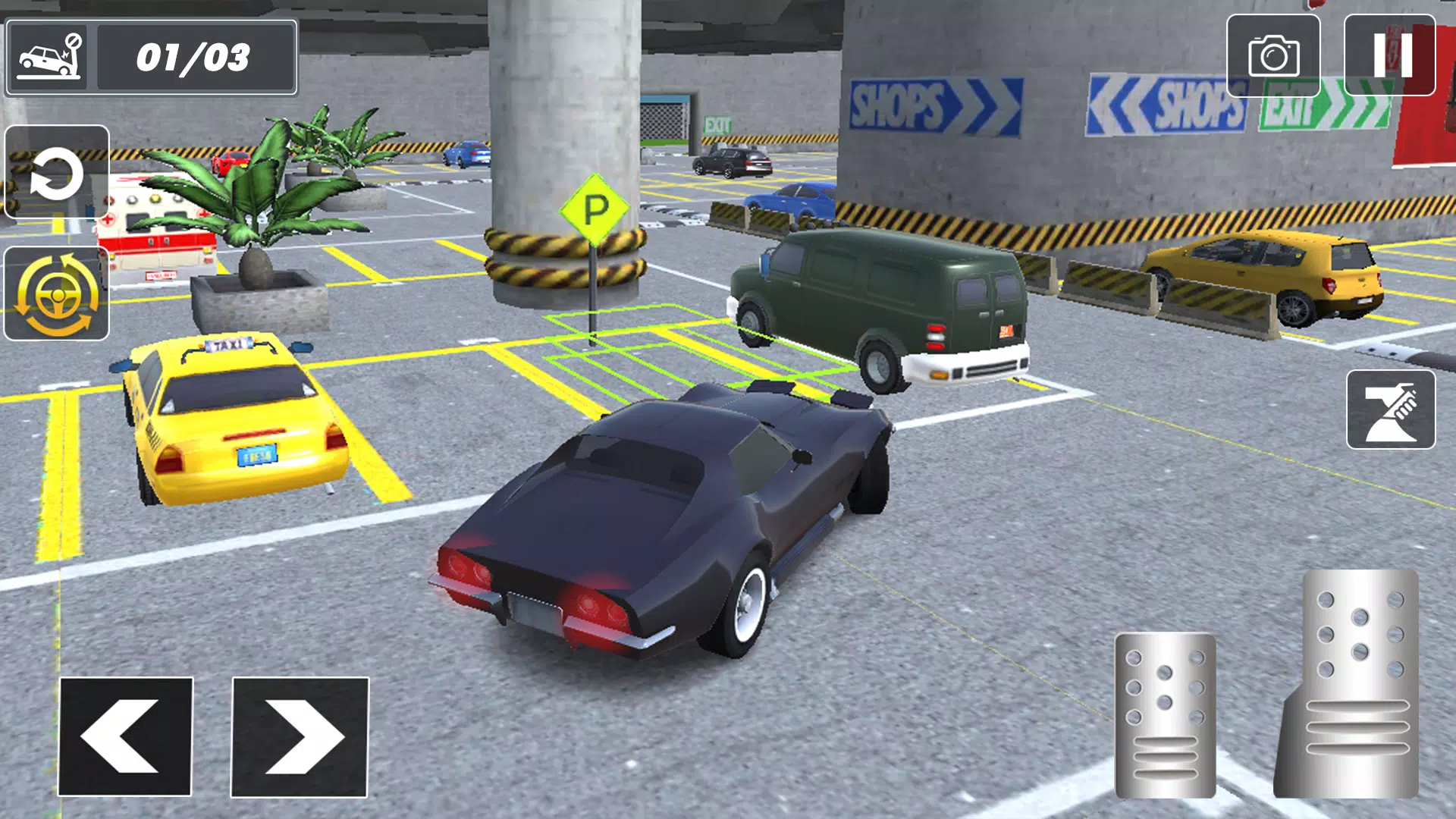 Car Parking 3D Simulation Game Captura de pantalla 2