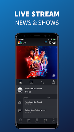 The NBC App - Stream TV Shows 스크린샷 0