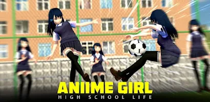 Anime High School Story Games Capture d'écran 0