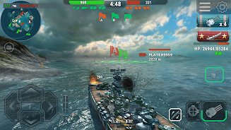 Warships Universe Naval Battle Ảnh chụp màn hình 0