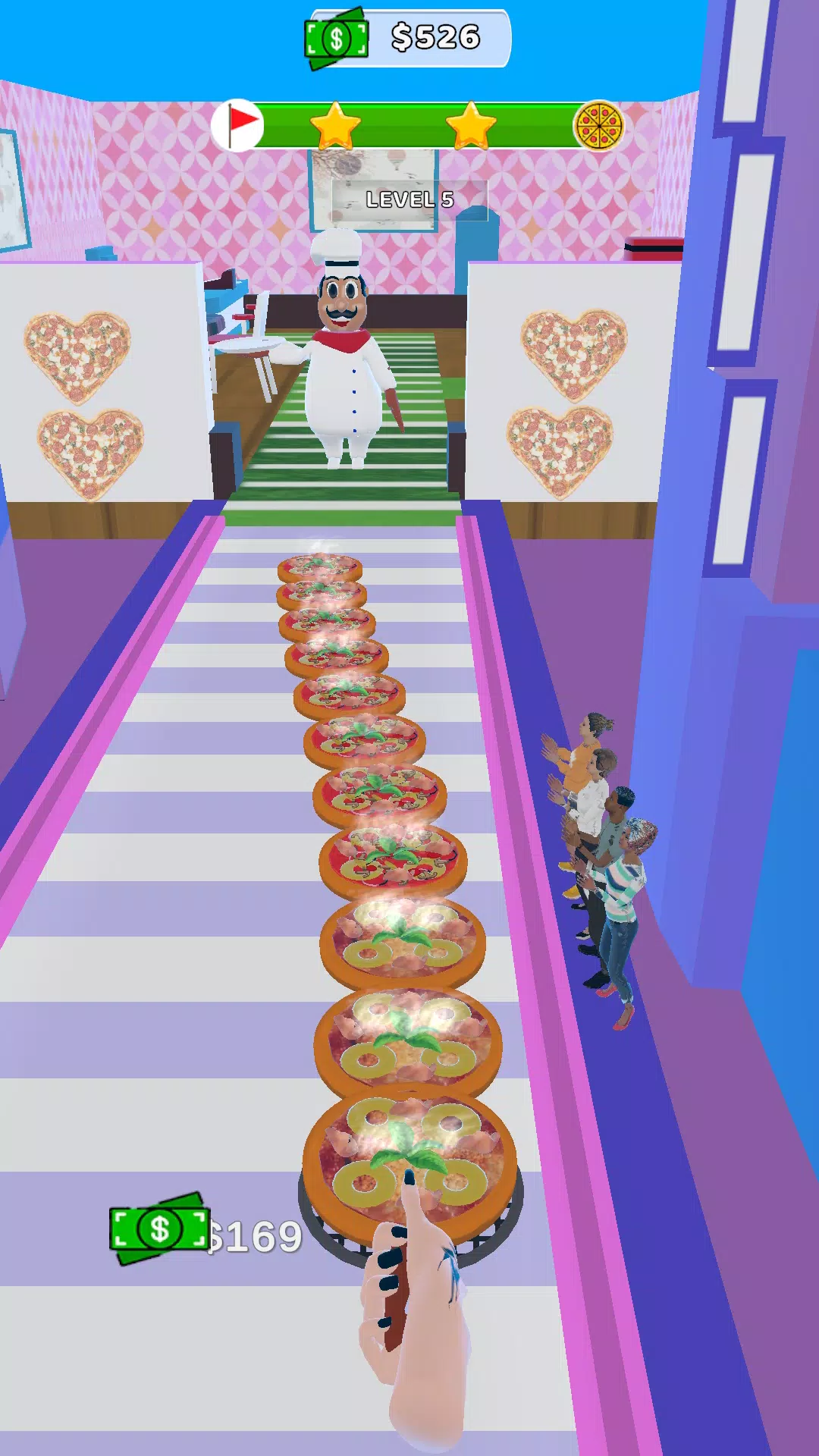 Pizza Stack : Pizza Cooking 3D スクリーンショット 1