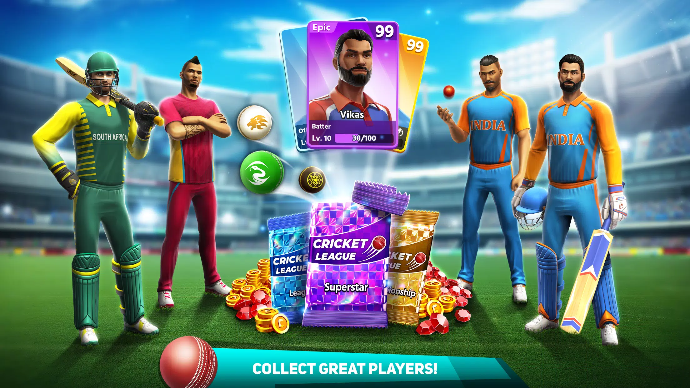 Cricket League Captura de tela 3