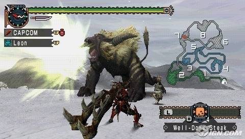 Monster Hunter Freedom Unite a vu la série arriver sur PSP, un moment charnière pour les joueurs japonais. | Crédit d'image: Capcom