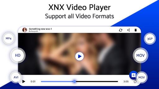 XNX Video Player - All Format HD Video Player स्क्रीनशॉट 2