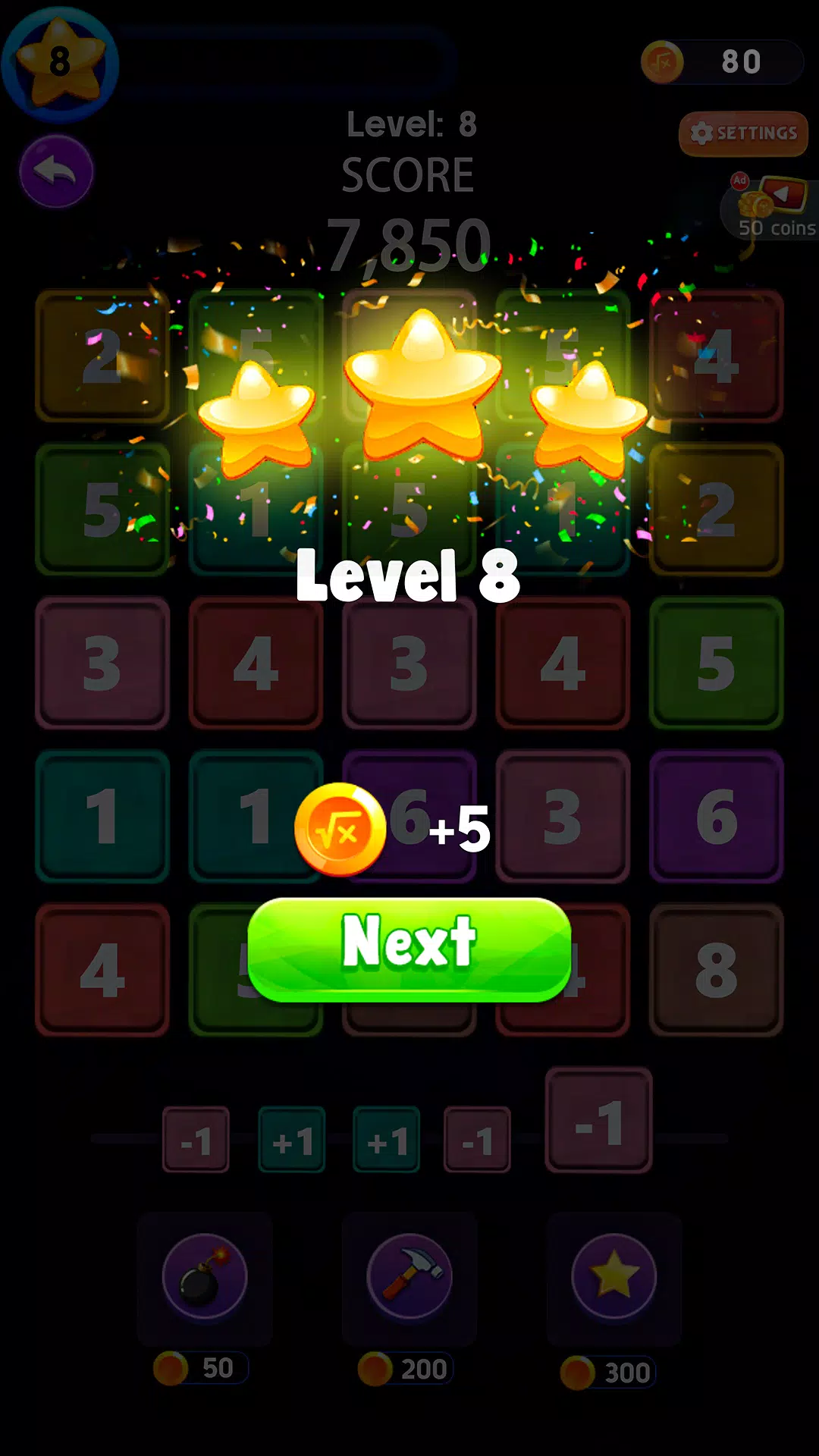 Number Merge Puzzle Match Скриншот 3