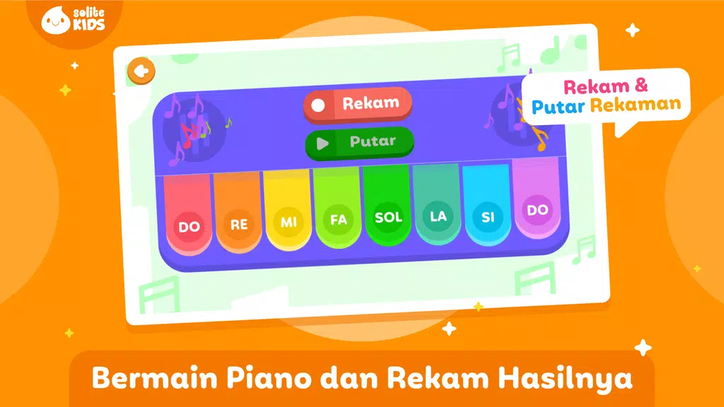 Belajar Piano + Lagu Indonesia Capture d'écran 3