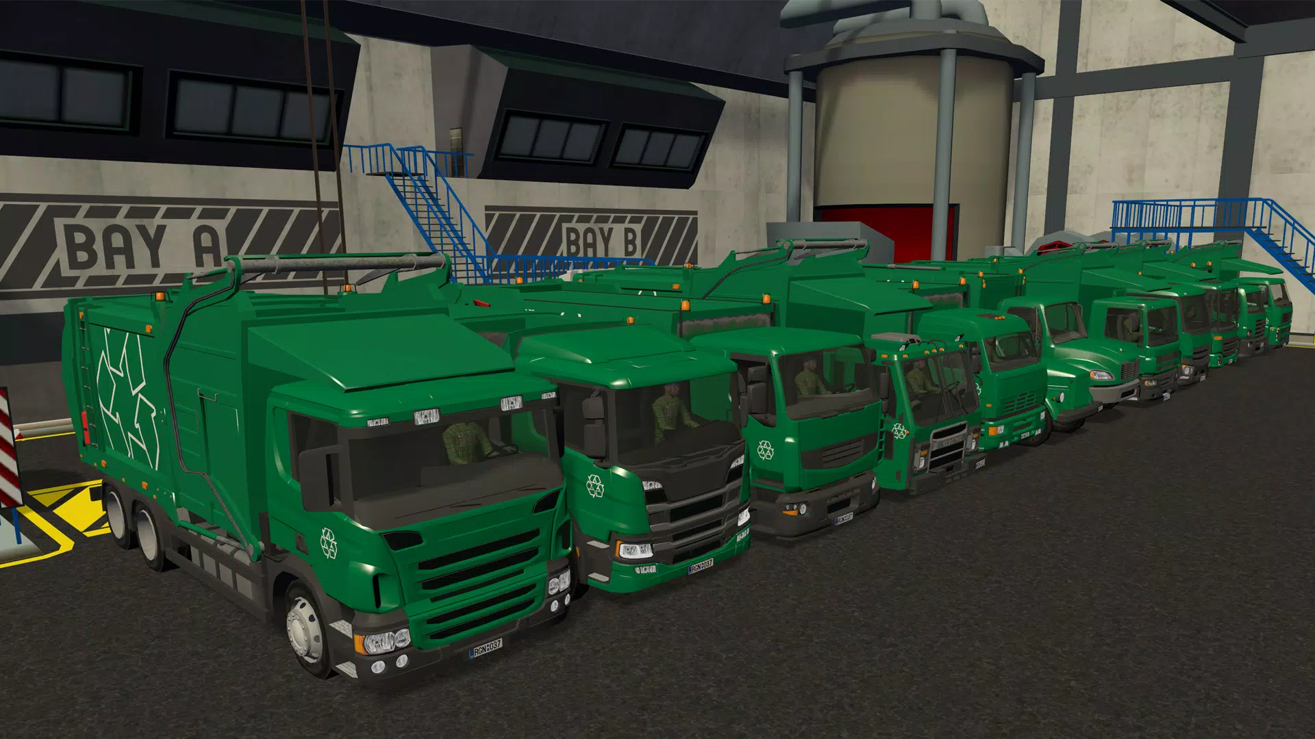 Trash Truck Simulator Captura de pantalla 0