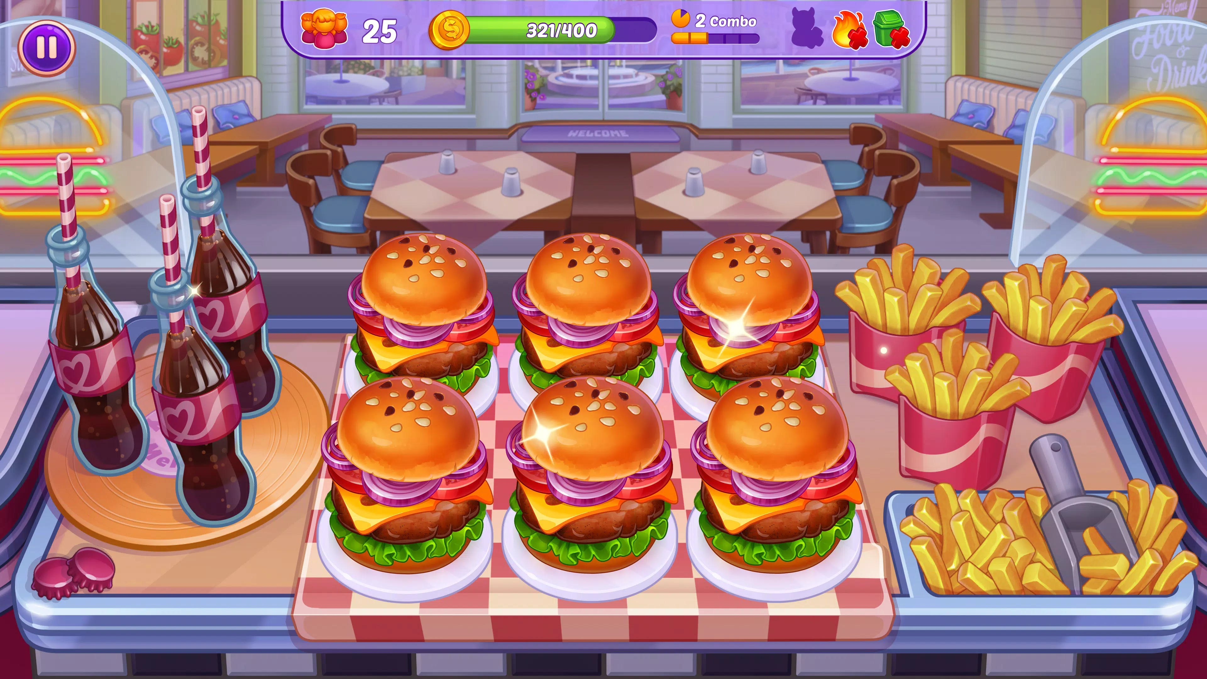 Cooking Crush: Jogo de Cozinha Captura de tela 0