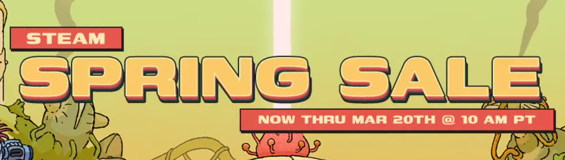 최고의 Spring PC 게임 판매가 이제 살아 있습니다