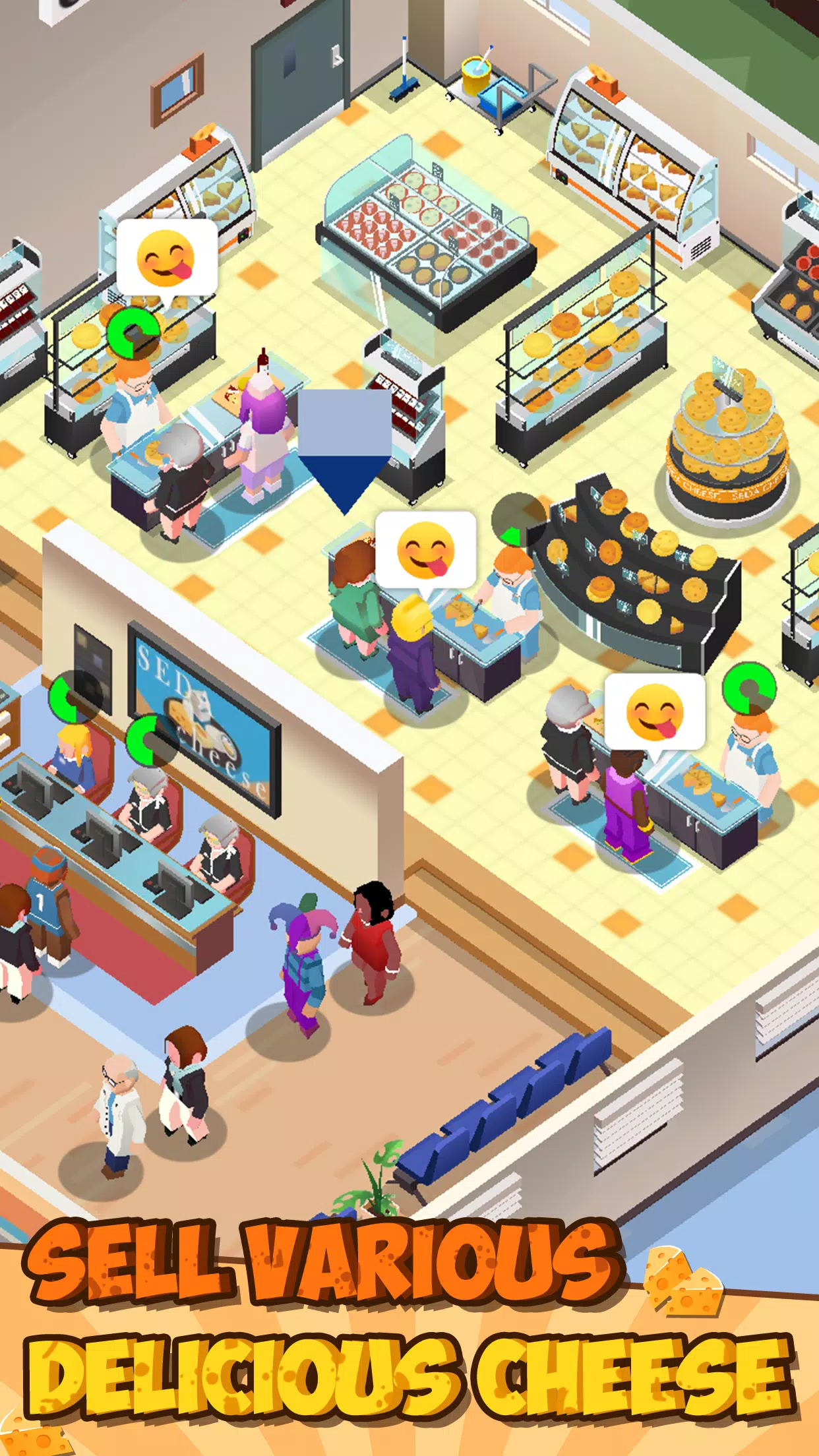 Idle Cheese Factory Tycoon স্ক্রিনশট 2