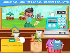 Grocery Shopping Cash Register 스크린샷 2