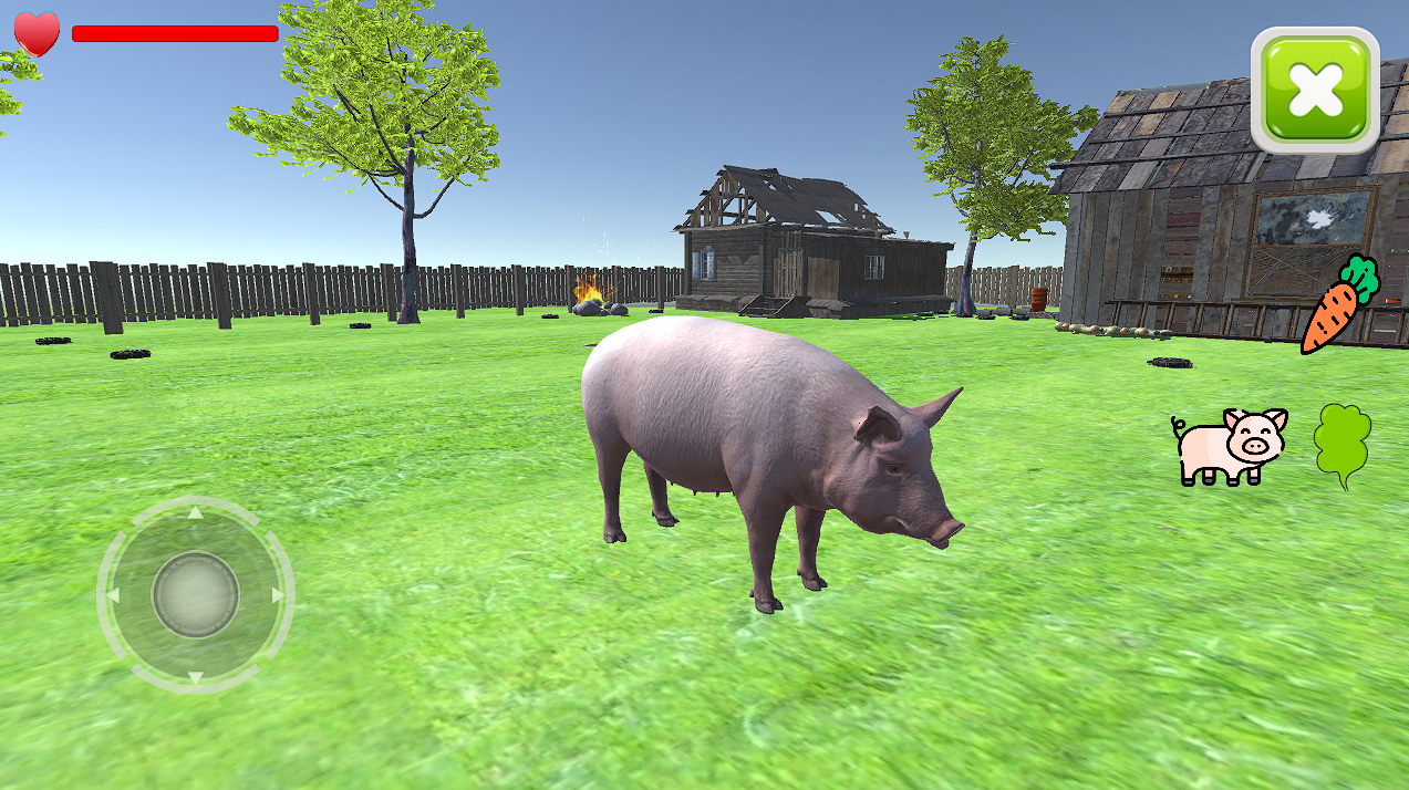 Pig Simulator Tangkapan skrin 0