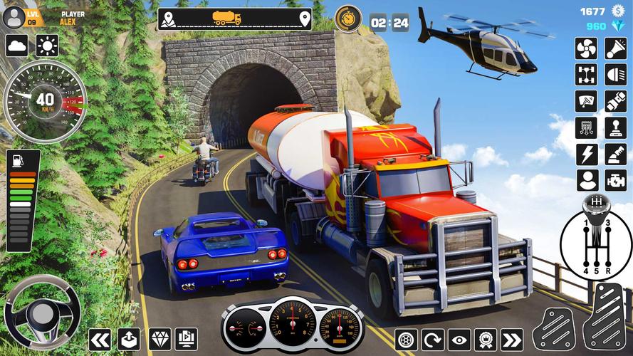 Truck Simulator Driving Games スクリーンショット 0