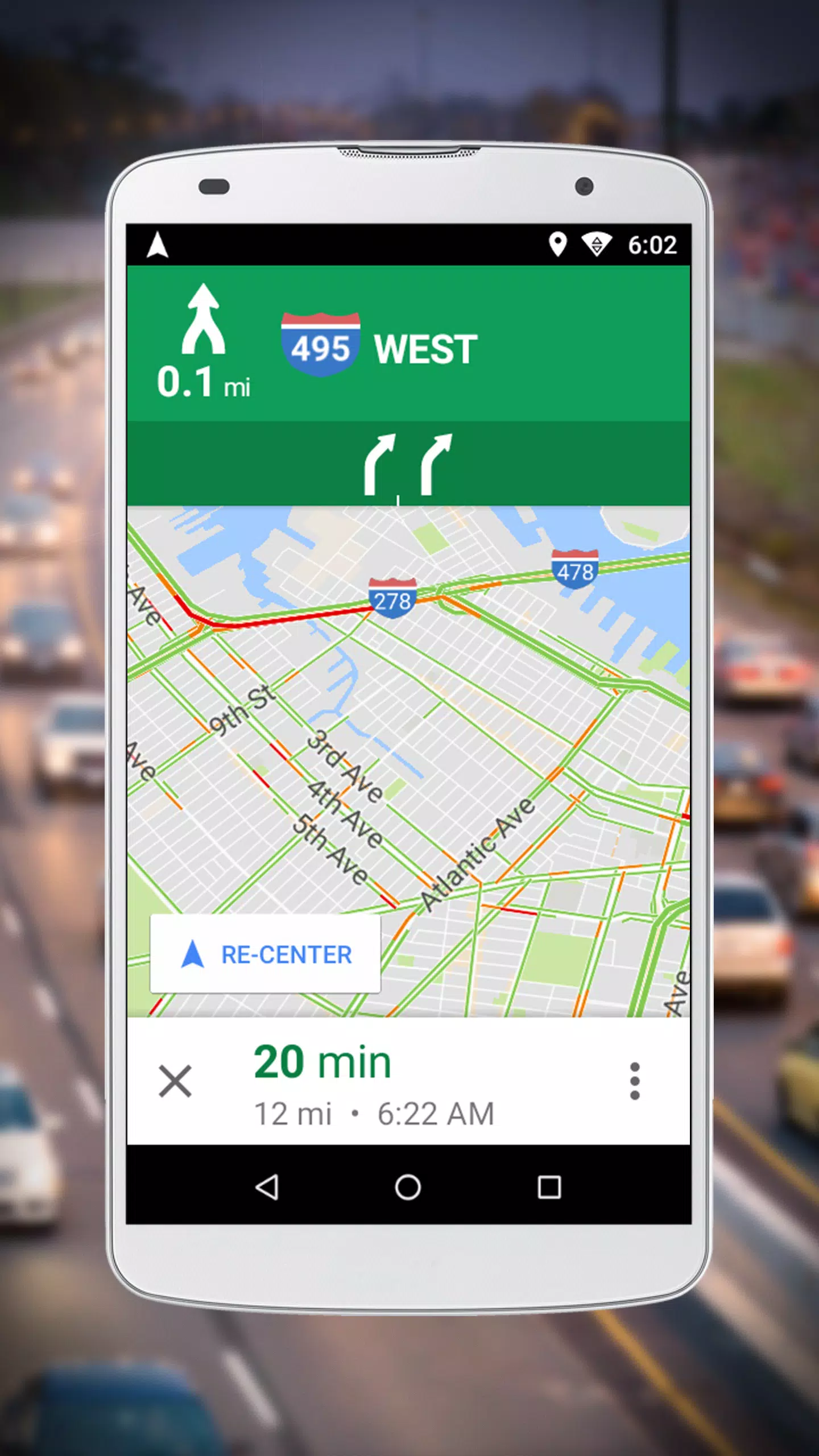 Navigation for Google Maps Go Screenshot 2