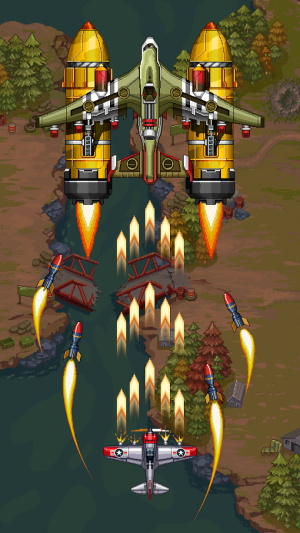 1945 Air Force - Jeux d'avion Capture d'écran 2