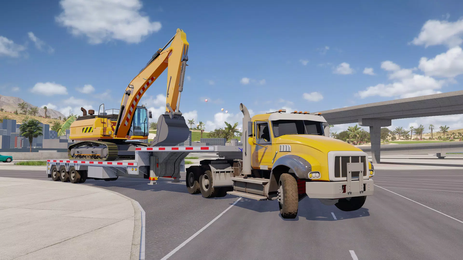Truck Driving Sim Oil War Game Captura de pantalla 2