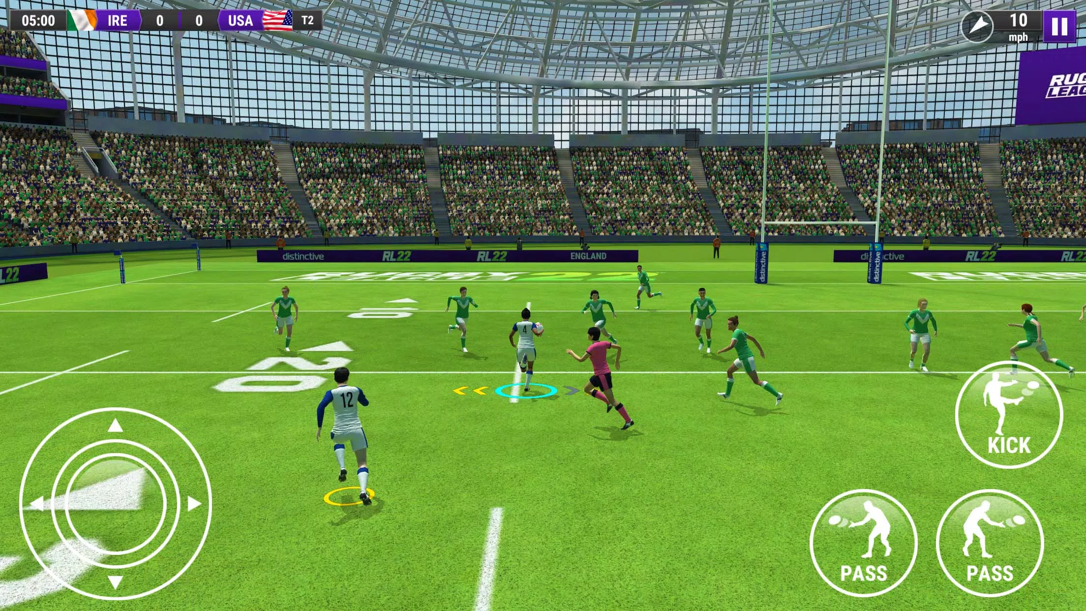 Rugby League 22 Screenshot 1