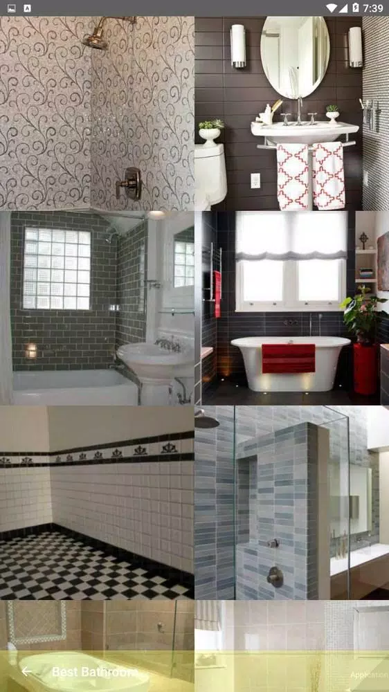 Best Bathroom Tile Designs ide स्क्रीनशॉट 2