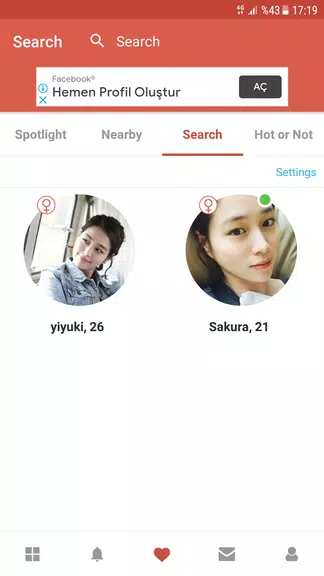 Schermata Asian Dating App - AGA 0