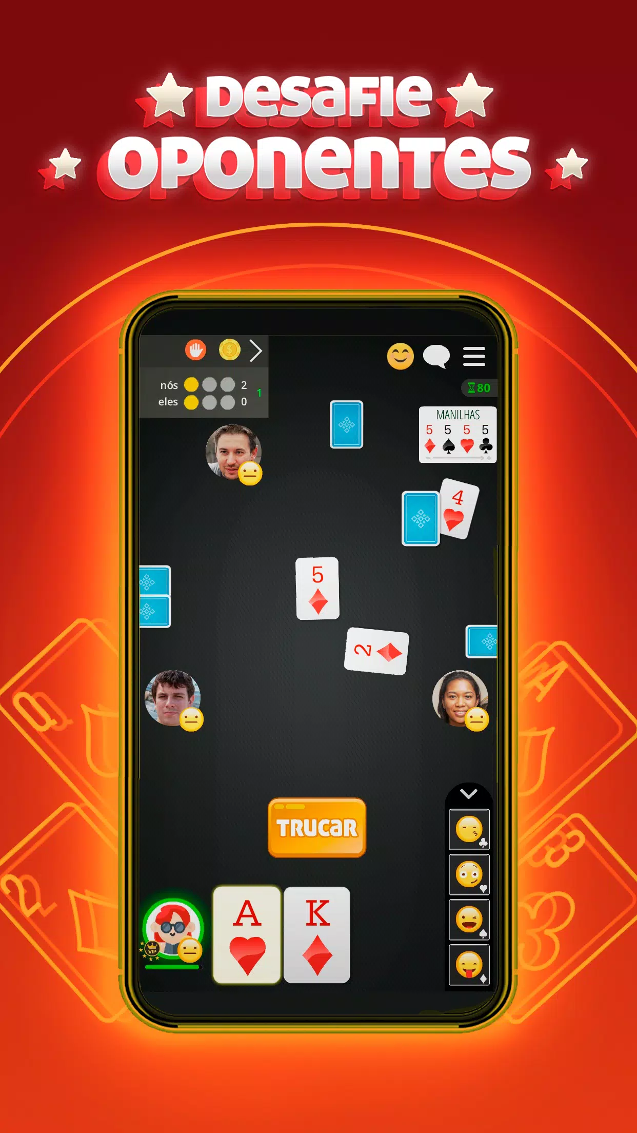 Truco MegaJogos: Cartas ภาพหน้าจอ 1