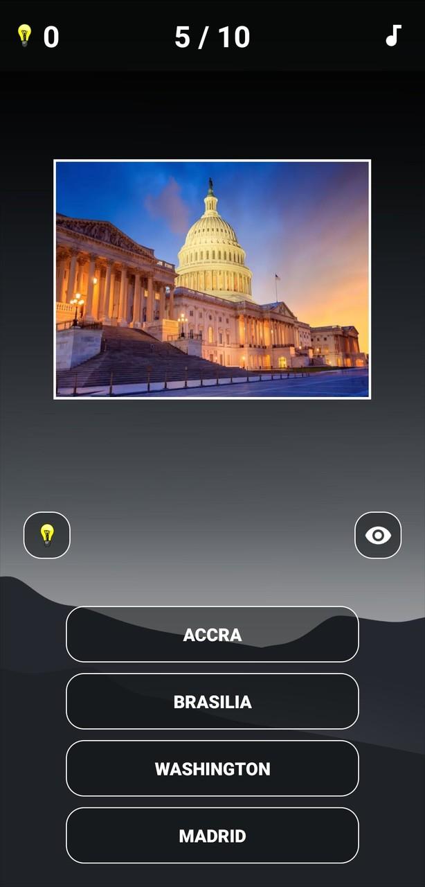 Capital Cities Quiz Capture d'écran 3