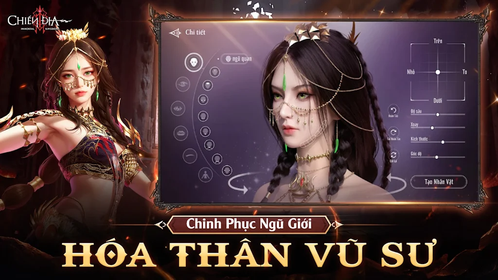 Chiến Địa - Vũ Sư Xuất Chiến Captura de pantalla 1