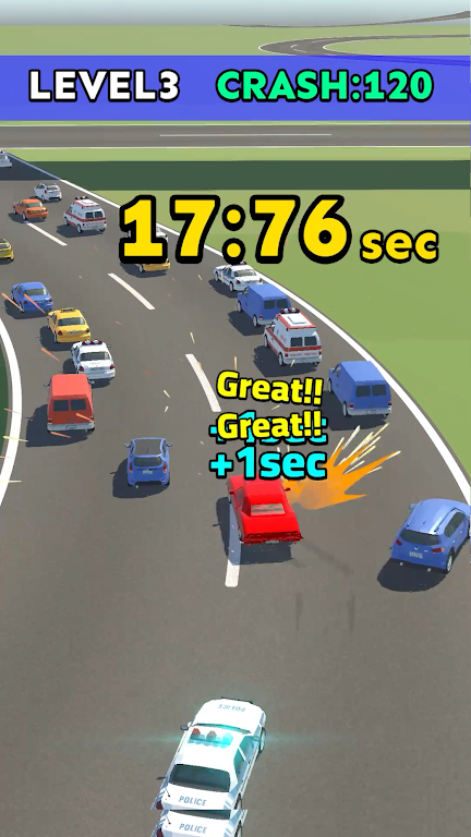 Car Chase And Crash Run 스크린샷 2