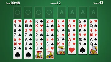 FreeCell Solitaire - Card Pro Captura de tela 1