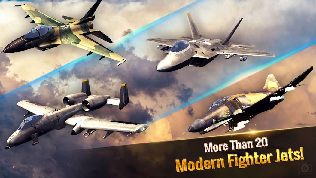 Ace Fighter: Modern Air Combat Mod Screenshot 2