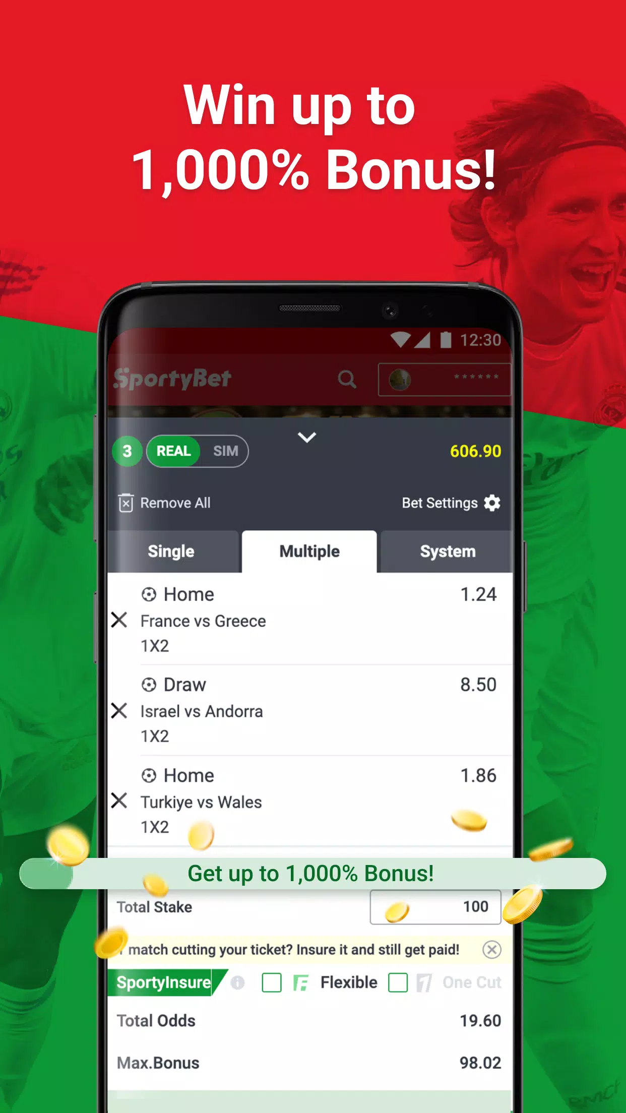 SportyBet ဖန်သားပြင်ဓာတ်ပုံ 3