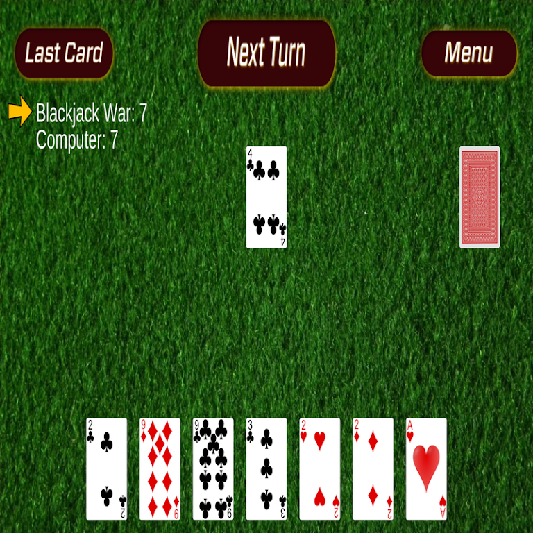 Blackjack War Captura de pantalla 3