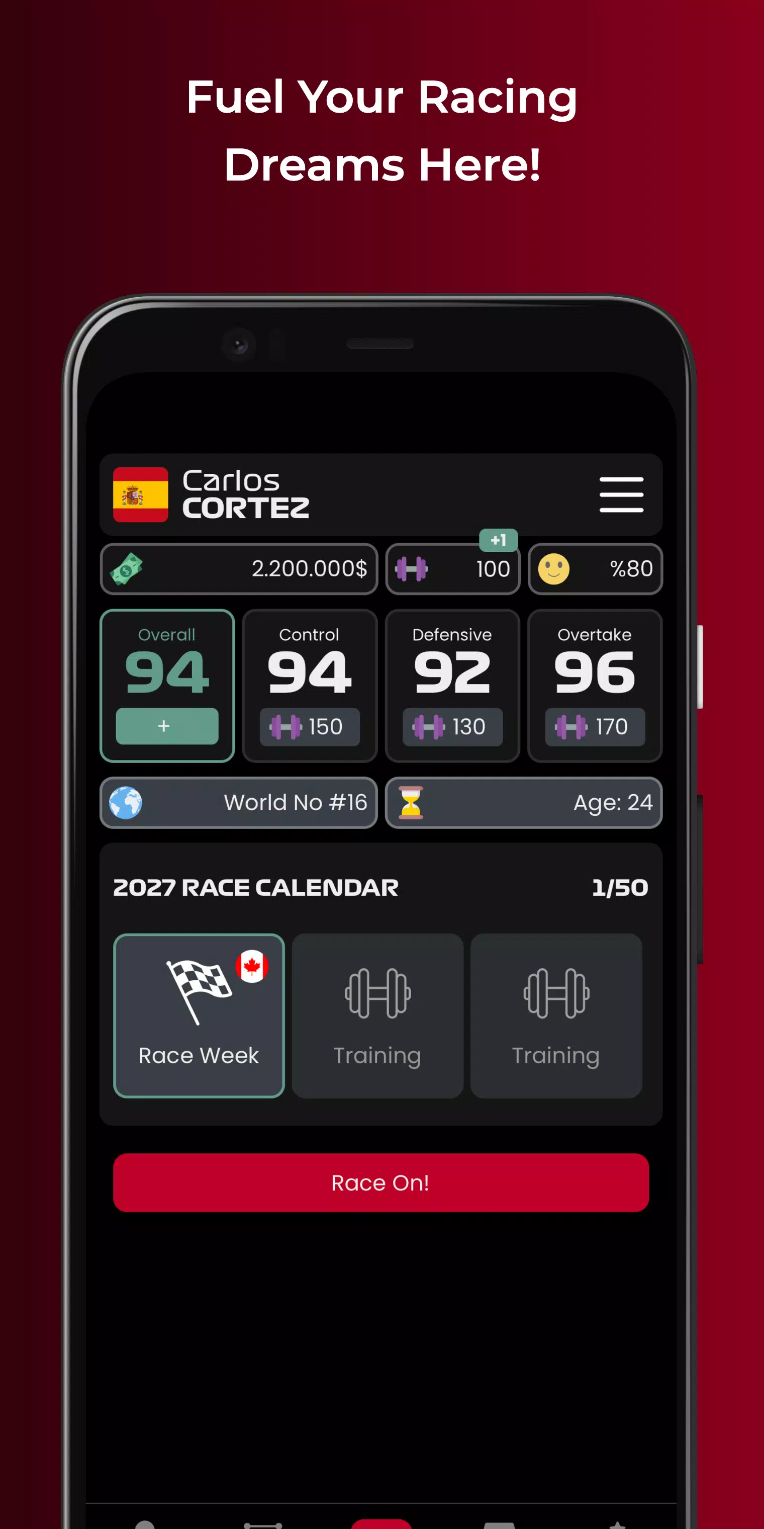 Motorsport Racer Career Game スクリーンショット 0