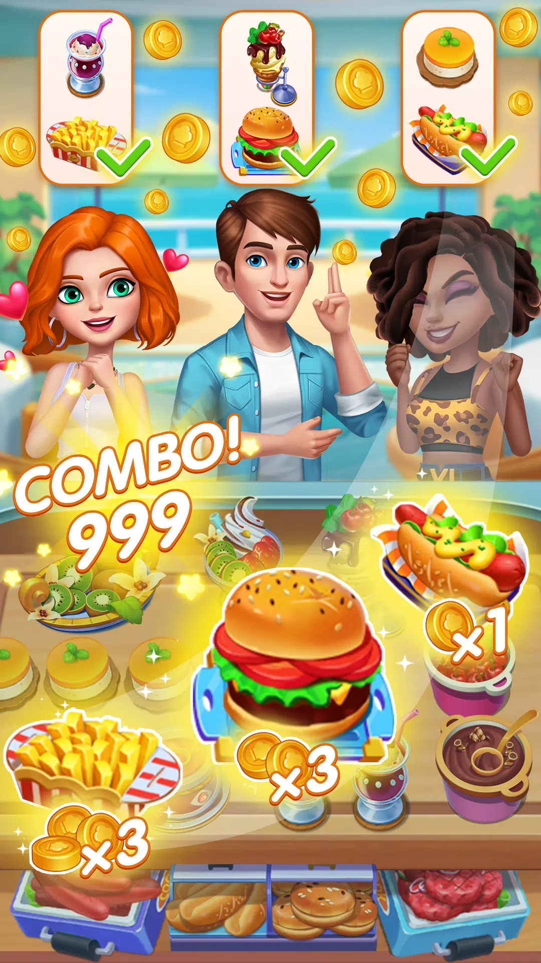 Cooking World® Restaurant Game应用截图第3张