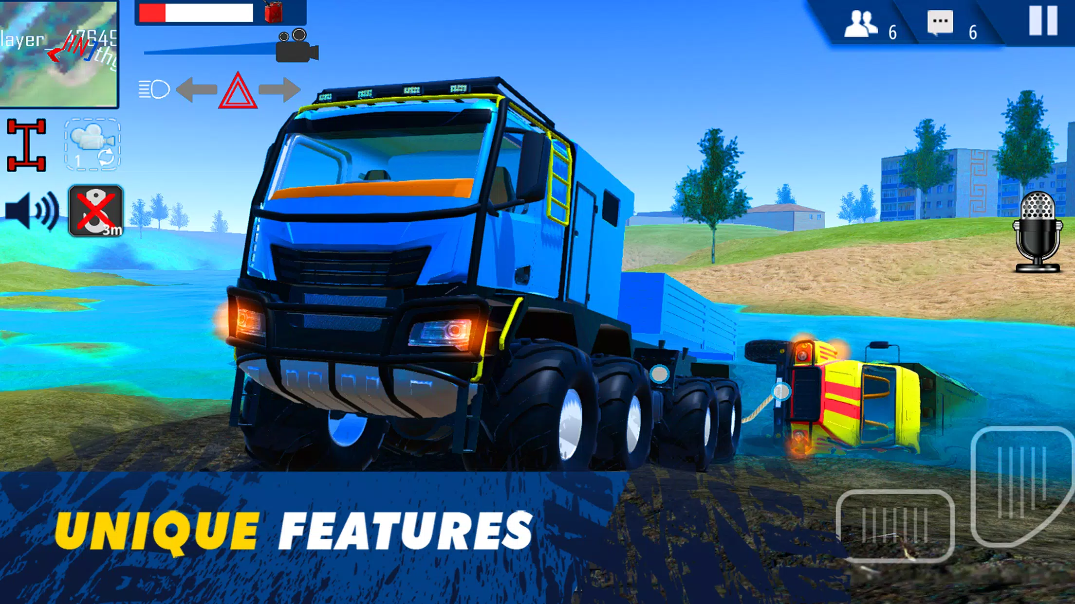 Offroad Simulator Online 4x4 ဖန်သားပြင်ဓာတ်ပုံ 1