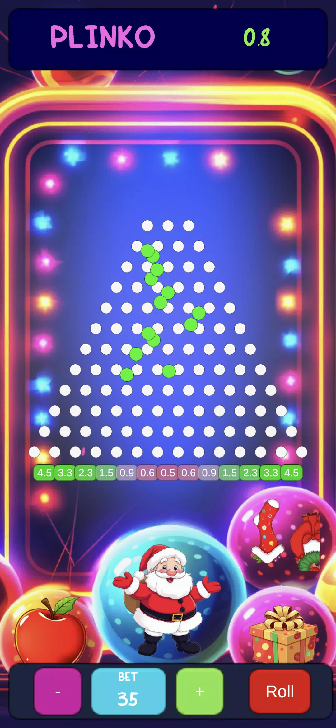 Christmas Plinko Fight 스크린샷 2