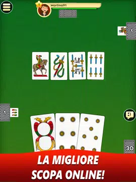 Scopa Online - Gioco di Carte ภาพหน้าจอ 3