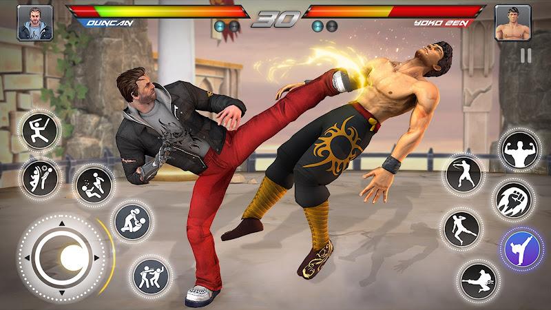 Kung Fu Karate Boxing Games 3D Schermafbeelding 3