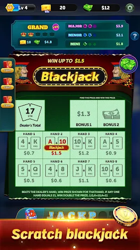 Fortune Scratch Life:Earn cash Captura de pantalla 1