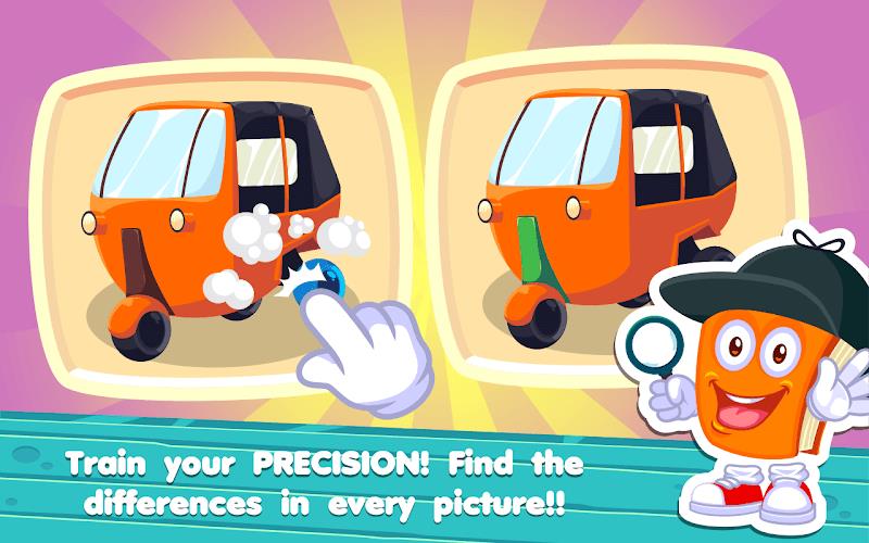 Marbel Find The Differences Скриншот 0