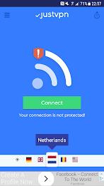 VPN high speed proxy - justvpn应用截图第0张