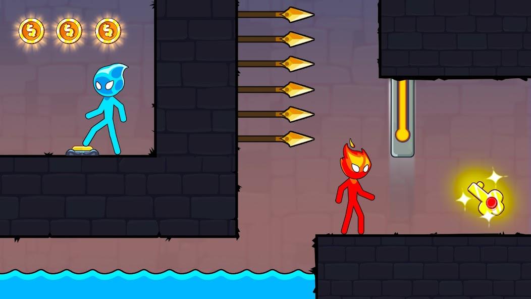 Stick Red boy and Blue girl Screenshot 3