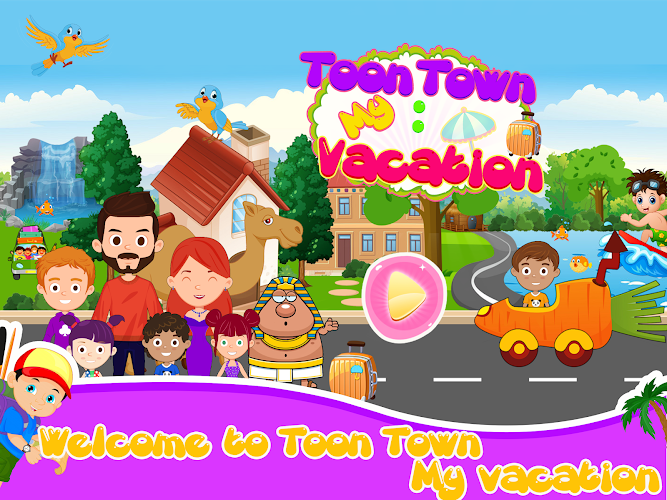 Toon Town: Vacation 스크린샷 0